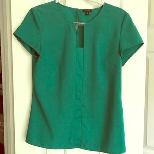Green Ann Taylor blouse